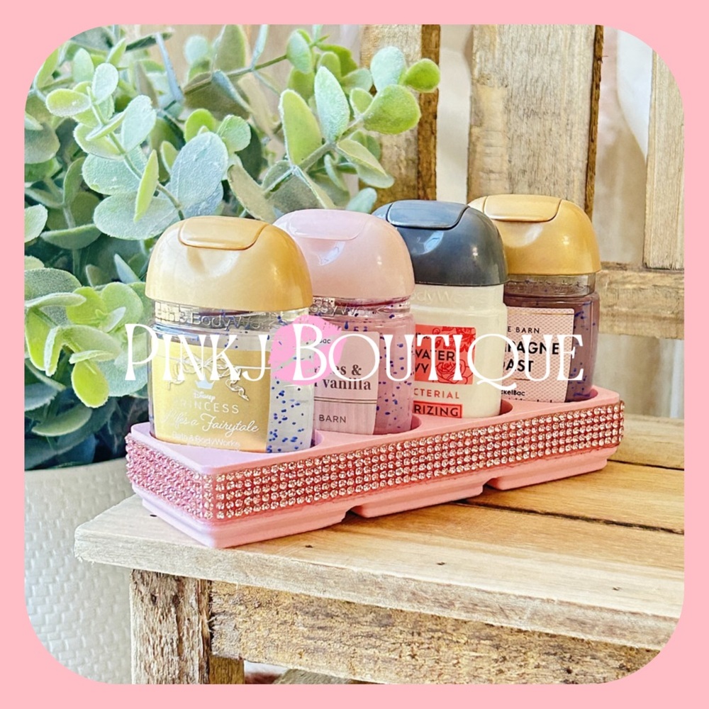 💗Custom Bling Bath & Body Works {Pocketbac Hand Sanitizers} Holder~RARE!